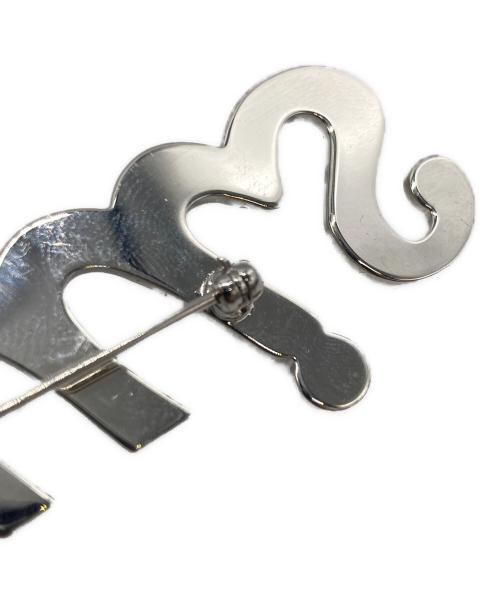 LOUIS VUITTON（ルイ ヴィトン）LOUIS VUITTON (ルイ ヴィトン) ラインストーンブローチ シルバーの古着・服飾アイテム