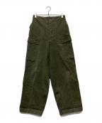 DUTCH ARMYオランダ軍）の古着「50's ダブルフェイスカーゴパンツ」｜カーキ