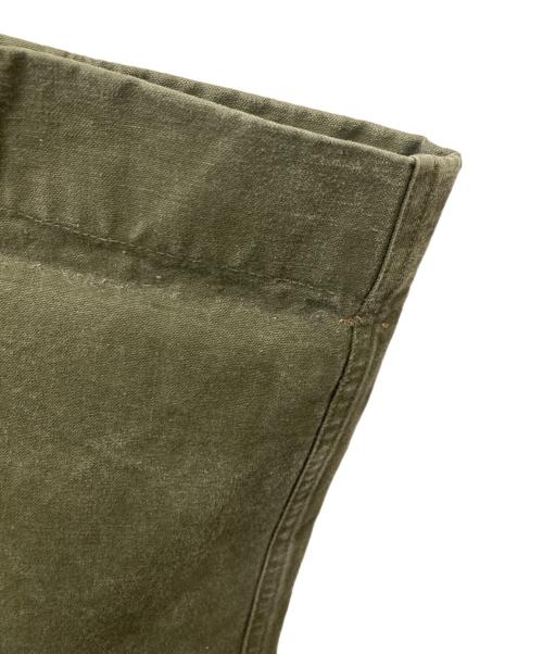 DUTCH ARMY（オランダ軍）DUTCH ARMY (オランダ軍) 50's ダブルフェイスカーゴパンツ カーキ サイズ:78×80の古着・服飾アイテム