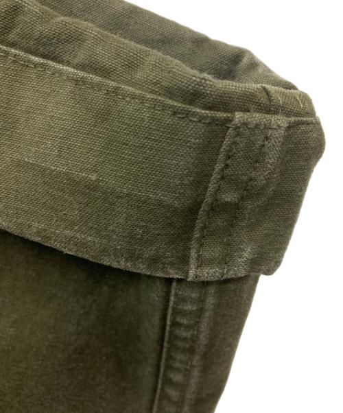 DUTCH ARMY（オランダ軍）DUTCH ARMY (オランダ軍) 50's ダブルフェイスカーゴパンツ カーキ サイズ:78×80の古着・服飾アイテム