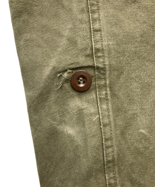 DUTCH ARMY（オランダ軍）DUTCH ARMY (オランダ軍) 50's ダブルフェイスカーゴパンツ カーキ サイズ:78×80の古着・服飾アイテム