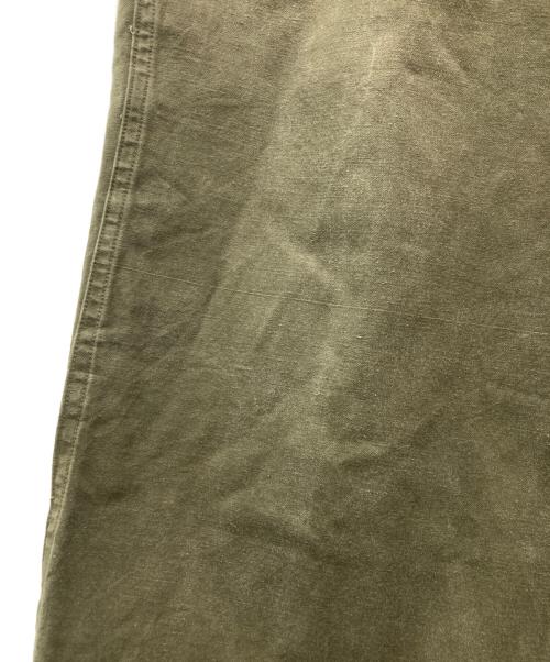 DUTCH ARMY（オランダ軍）DUTCH ARMY (オランダ軍) 50's ダブルフェイスカーゴパンツ カーキ サイズ:78×80の古着・服飾アイテム
