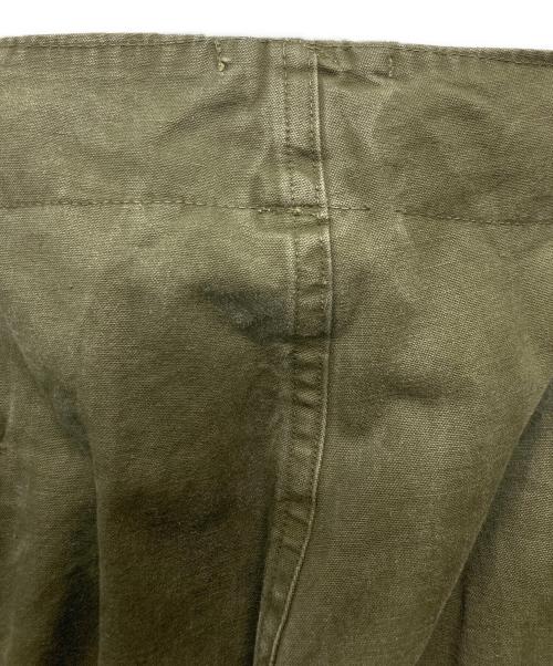 DUTCH ARMY（オランダ軍）DUTCH ARMY (オランダ軍) 50's ダブルフェイスカーゴパンツ カーキ サイズ:78×80の古着・服飾アイテム
