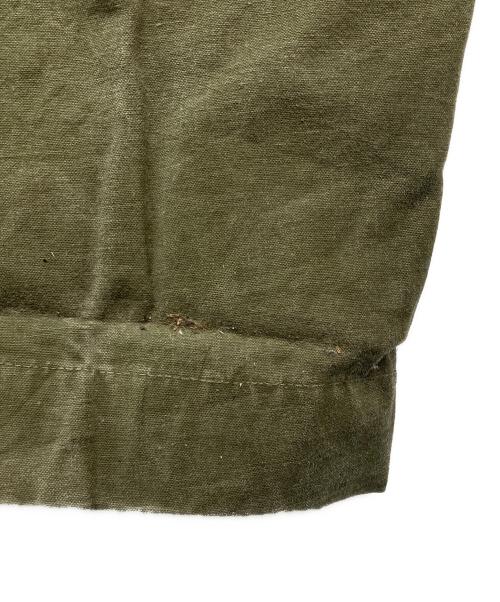 DUTCH ARMY（オランダ軍）DUTCH ARMY (オランダ軍) 50's ダブルフェイスカーゴパンツ カーキ サイズ:78×80の古着・服飾アイテム