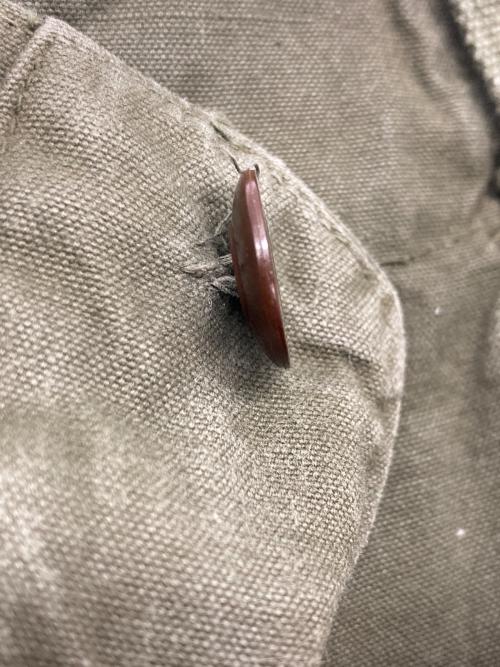 DUTCH ARMY（オランダ軍）DUTCH ARMY (オランダ軍) 50's ダブルフェイスカーゴパンツ カーキ サイズ:78×80の古着・服飾アイテム