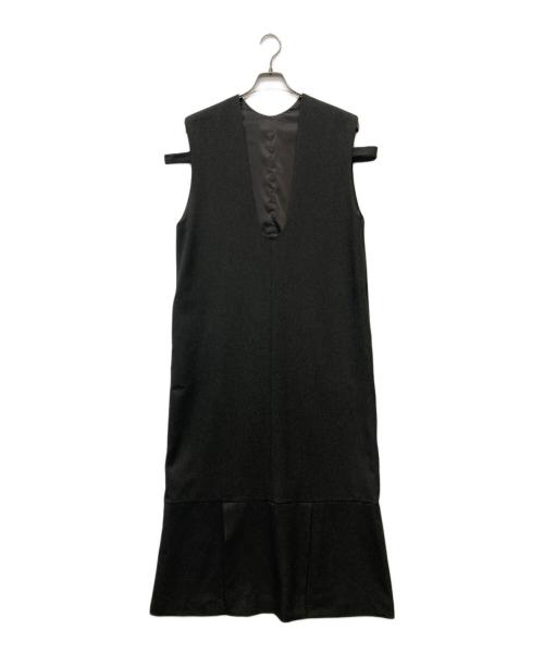 RIM.ARK（リムアーク）RIM.ARK (リムアーク) Hem flatter jumper SK/460HSL33-0240 グレー サイズ:38の古着・服飾アイテム