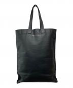 COMME des GARCONSコムデギャルソン）の古着「レザートートバッグ/SA9002」｜ブラック
