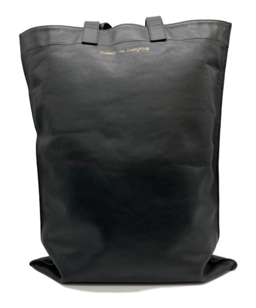 COMME des GARCONS（コムデギャルソン）COMME des GARCONS (コムデギャルソン) レザートートバッグ/SA9002 ブラックの古着・服飾アイテム