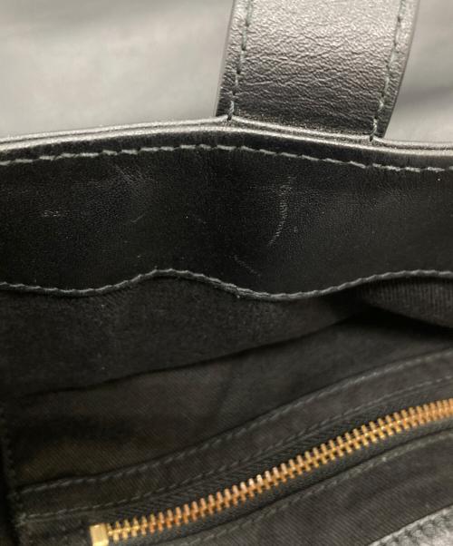 COMME des GARCONS（コムデギャルソン）COMME des GARCONS (コムデギャルソン) レザートートバッグ/SA9002 ブラックの古着・服飾アイテム