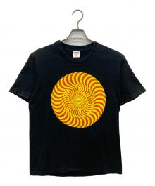 SUPREME（シュプリーム）の古着「Spitfire Classic Swirl T-Shirt」｜ブラック