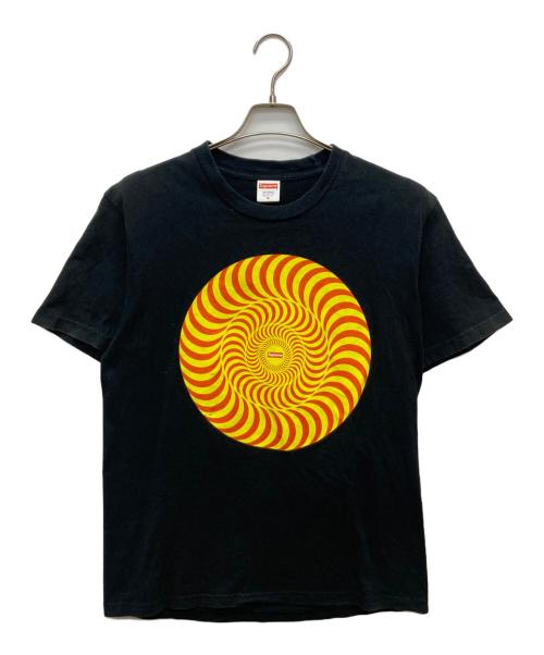 SUPREME（シュプリーム）Supreme (シュプリーム) Spitfire Classic Swirl T-Shirt ブラック サイズ:Mの古着・服飾アイテム