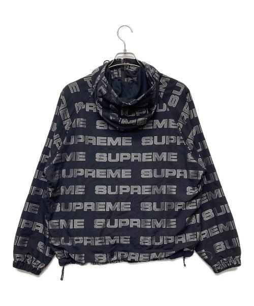 SUPREME（シュプリーム）SUPREME (シュプリーム) Logo Ripstop Hooded Track Jacket ブラック サイズ:Ｍの古着・服飾アイテム