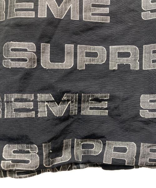 SUPREME（シュプリーム）SUPREME (シュプリーム) Logo Ripstop Hooded Track Jacket ブラック サイズ:Ｍの古着・服飾アイテム