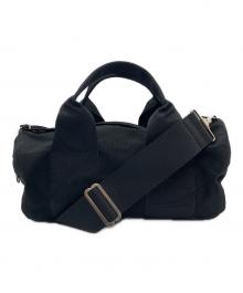 COMME des GARCONS HOMME PLUS（コムデギャルソンオムプリュス）の古着「SMALL DUFFLE BAG 2WAY 23AW/PZ-K-209」｜ブラック