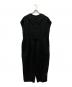 nest Robe（ネストローブ）の古着「リネン衿付きサロペット/01251-1065」｜ブラック