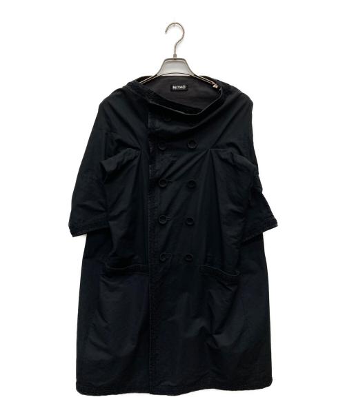 MIYAO（ミヤオ）MIYAO (ミヤオ) ノーカラーコート/MN-C-01 ブラック サイズ:1の古着・服飾アイテム