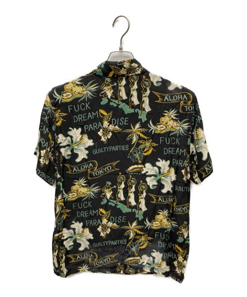 WACKO MARIA（ワコマリア）WACKO MARIA (ワコマリア) TOKYO JAPAN/S/S HAWAIIAN SHIRT ブラック サイズ:Lの古着・服飾アイテム