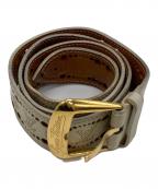 LOUIS VUITTONルイ ヴィトン）の古着「サンチュール・フェニックス ベルト」｜ベージュ