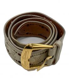 LOUIS VUITTON（ルイ ヴィトン）の古着「サンチュール・フェニックス ベルト」｜ベージュ