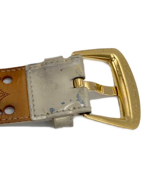 LOUIS VUITTON（ルイ ヴィトン）LOUIS VUITTON (ルイ ヴィトン) サンチュール・フェニックス ベルト ベージュ サイズ:85/34の古着・服飾アイテム