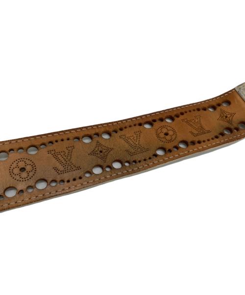 LOUIS VUITTON（ルイ ヴィトン）LOUIS VUITTON (ルイ ヴィトン) サンチュール・フェニックス ベルト ベージュ サイズ:85/34の古着・服飾アイテム