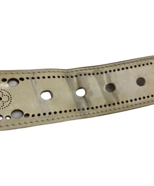 LOUIS VUITTON（ルイ ヴィトン）LOUIS VUITTON (ルイ ヴィトン) サンチュール・フェニックス ベルト ベージュ サイズ:85/34の古着・服飾アイテム