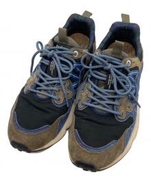 Barbour×Flower MOUNTAIN（バブアー×フラワーマウンテン）の古着「YAMANO 3/FM63532」｜ブルー×ブラウン