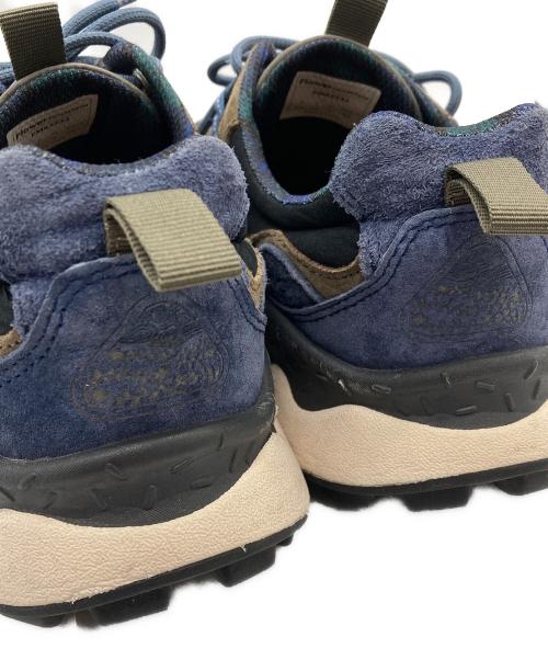 Barbour（バブアー）Barbour (バブアー) Flower MOUNTAIN (フラワーマウンテン) YAMANO 3/FM63532 ブルー×ブラウン サイズ:26cmの古着・服飾アイテム