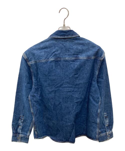 Calvin Klein Jeans（カルバンクラインジーンズ）Calvin Klein Jeans (カルバンクラインジーンズ) リラックス ユーティリティ デニム/J325558 ブルー サイズ:Ｓの古着・服飾アイテム