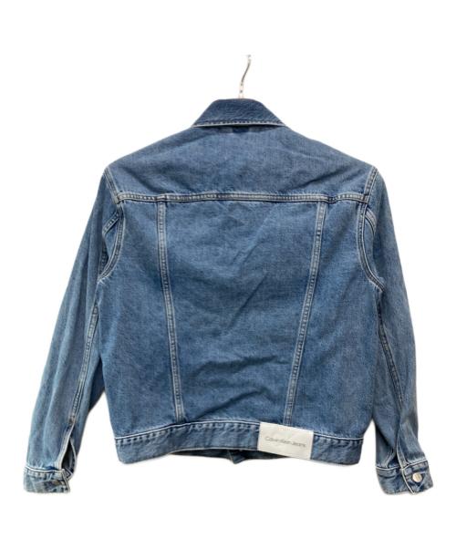 Calvin Klein（カルバンクライン）Calvin Klein (カルバンクライン) デニムジャケット ブルー サイズ:ＸＳの古着・服飾アイテム