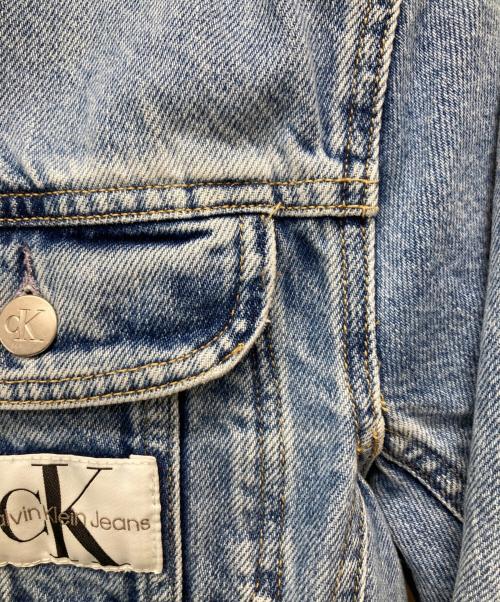 Calvin Klein（カルバンクライン）Calvin Klein (カルバンクライン) デニムジャケット ブルー サイズ:ＸＳの古着・服飾アイテム