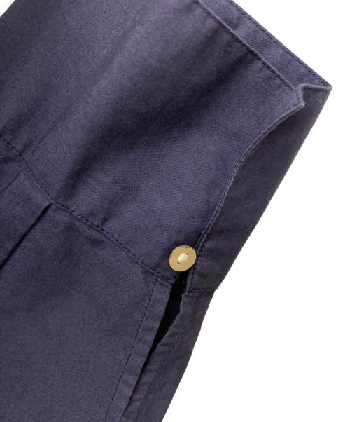 ne quittez pas（ヌキテパ）ne quittez pas (ヌキテパ) POPLIN PAISLEY EMB TIRED/010441GL2 パープル サイズ:Ｍの古着・服飾アイテム