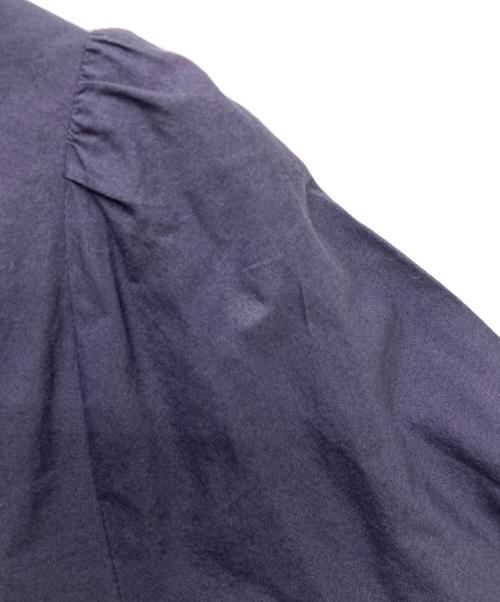 ne quittez pas（ヌキテパ）ne quittez pas (ヌキテパ) POPLIN PAISLEY EMB TIRED/010441GL2 パープル サイズ:Ｍの古着・服飾アイテム