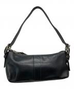 COACHコーチ）の古着「レザーワンショルダーバッグ/7461」｜ブラック