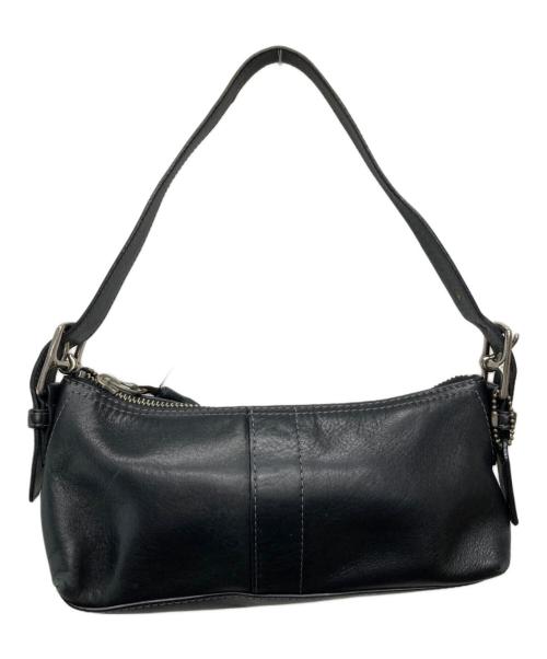 COACH（コーチ）COACH (コーチ) レザーワンショルダーバッグ/7461 ブラックの古着・服飾アイテム