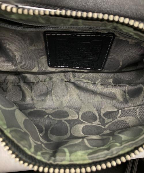 COACH（コーチ）COACH (コーチ) レザーワンショルダーバッグ/7461 ブラックの古着・服飾アイテム