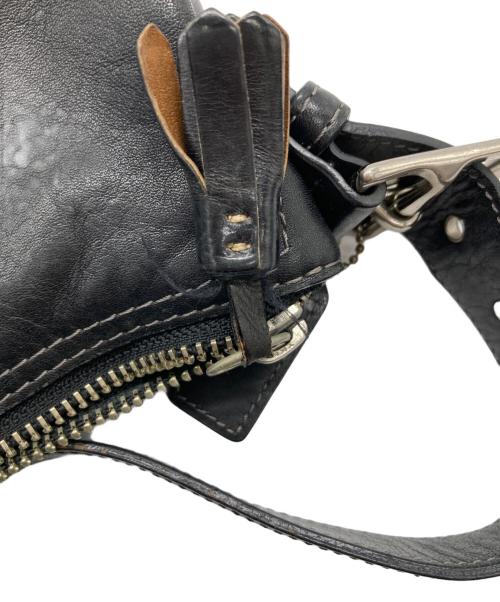 COACH（コーチ）COACH (コーチ) レザーワンショルダーバッグ/7461 ブラックの古着・服飾アイテム