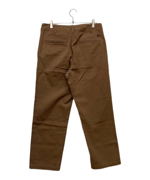 stussy（ステューシー）stussy (ステューシー) Uniform Pants/116448 ブラウン サイズ:W32 未使用品の古着・服飾アイテム