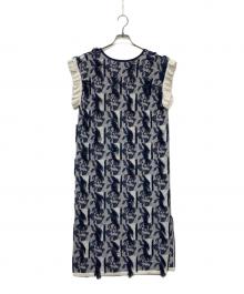 malamute（マラミュート）の古着「ハナビフラワードレス/mlm23SS-OP03」｜ブルー