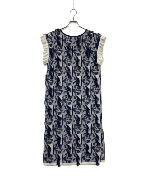 malamute（マラミュート）malamute (マラミュート) ハナビフラワードレス/mlm23SS-OP03 ブルー サイズ:1 未使用品の古着・服飾アイテム