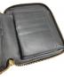 中古・古着 COMME des GARCONS (コムデギャルソン) EMBOSSED LOGOTYPE FULL ZIP AROUND WALLET ブラック：13000円