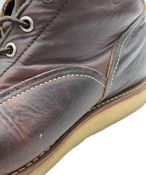 RED WING（レッドウィング）RED WING (レッドウィング) ラインマンブーツ ブラウン サイズ:25.5の古着・服飾アイテム