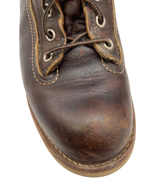 RED WING（レッドウィング）RED WING (レッドウィング) ラインマンブーツ ブラウン サイズ:25.5の古着・服飾アイテム