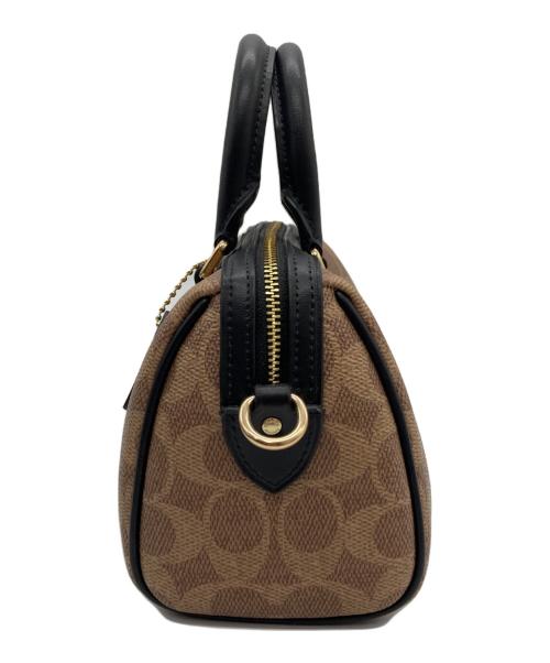 COACH（コーチ）COACH (コーチ) ミニローアン 2WAY ミニボストン ショルダーバッグ/CW331 ベージュの古着・服飾アイテム