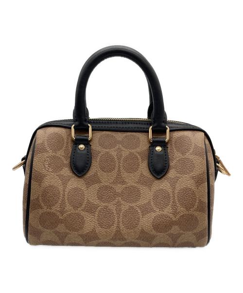 COACH（コーチ）COACH (コーチ) ミニローアン 2WAY ミニボストン ショルダーバッグ/CW331 ベージュの古着・服飾アイテム