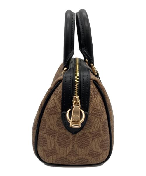 COACH（コーチ）COACH (コーチ) ミニローアン 2WAY ミニボストン ショルダーバッグ/CW331 ベージュの古着・服飾アイテム