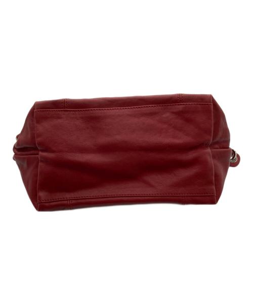 LONGCHAMP（ロンシャン）LONGCHAMP (ロンシャン) ル・プリアージュキュイール2WAYレザーバッグ/1512737545 レッドの古着・服飾アイテム