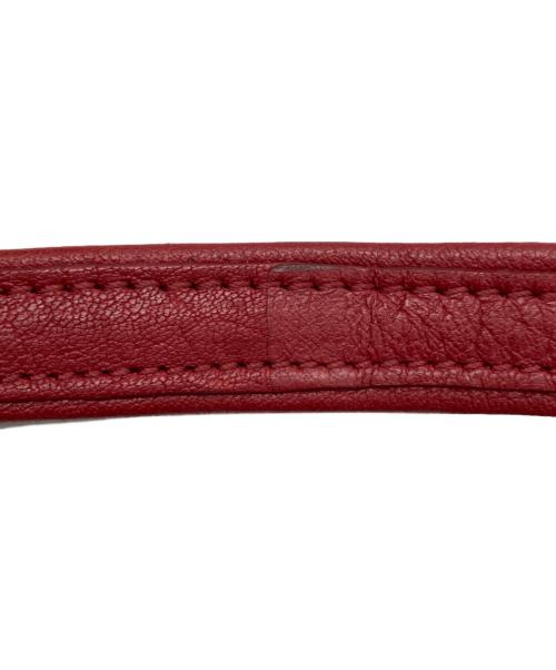 LONGCHAMP（ロンシャン）LONGCHAMP (ロンシャン) ル・プリアージュキュイール2WAYレザーバッグ/1512737545 レッドの古着・服飾アイテム