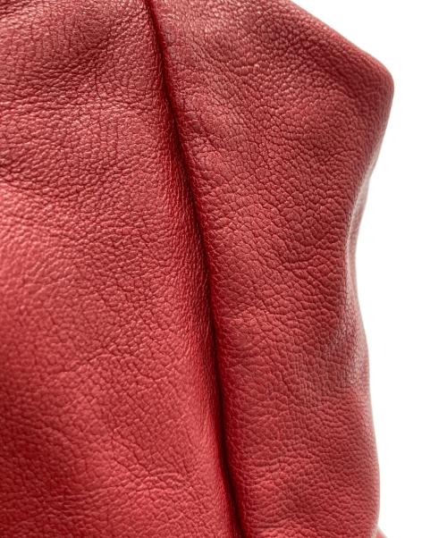 LONGCHAMP（ロンシャン）LONGCHAMP (ロンシャン) ル・プリアージュキュイール2WAYレザーバッグ/1512737545 レッドの古着・服飾アイテム