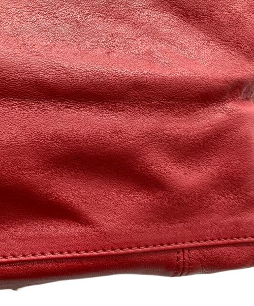 LONGCHAMP（ロンシャン）LONGCHAMP (ロンシャン) ル・プリアージュキュイール2WAYレザーバッグ/1512737545 レッドの古着・服飾アイテム